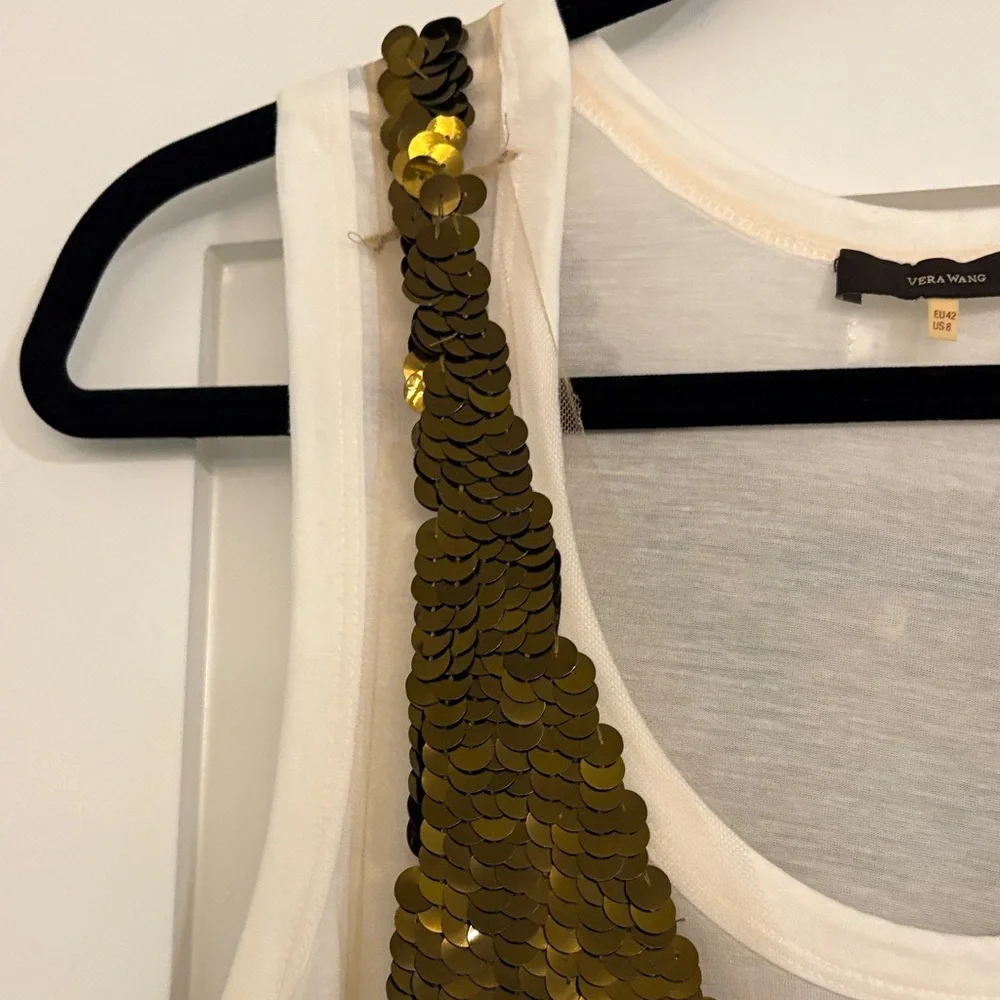 VERA WANG SEQUIN DRESS - Picture 2 of 16